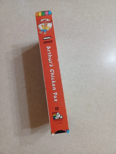 ARTHUR'S CHICKEN POX VHS Tape PBS Kids Marc Brown $27.54 - PicClick CA