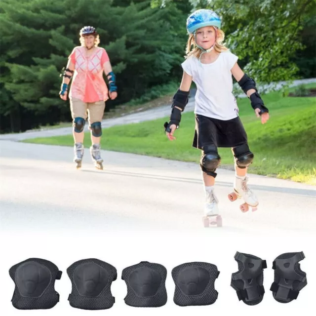 Skating Sports Protective Pads Wrist Elbow Protectors Thicken Kids Knee Pads