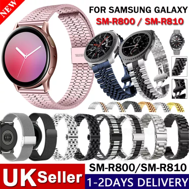 For Samsung Galaxy Watch 46mm SM-R800 42mm SM-R810 Metal Strap Band Bracelet UK