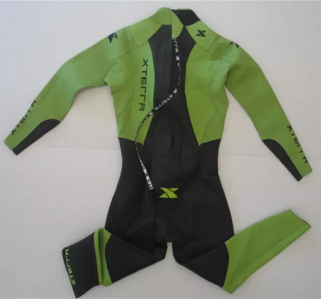 XTERRA VIVID WOMENS FULLSUIT WETSUIT Traithalon MEDIUM  Long Sleeve  LNC EUC