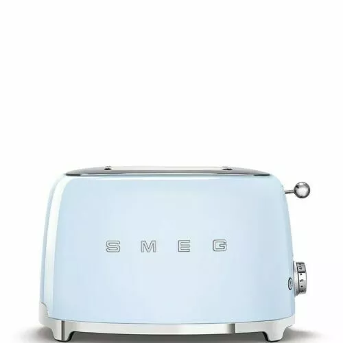 SMEG TSF01PBUK 2 Slice Toaster In Pastel Blue with 2 year warranty