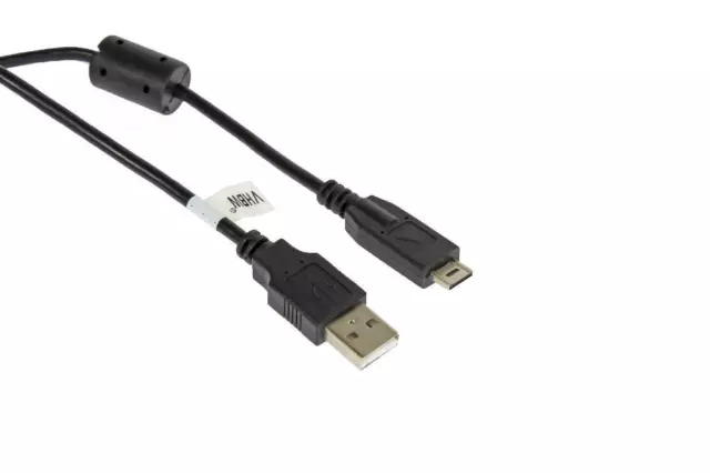 CABLE USB pour Panasonic Lumix DMC-TZ6, DMC-TZ7, K1HA14AD0003