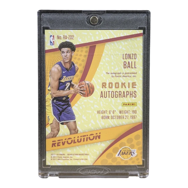 Lonzo Ball 2019-20 Panini NBA Revolution Auto #AG-LBL 直筆