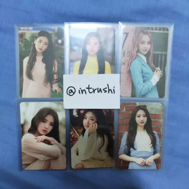 LOONA 1/3 FIRST PRESS photocard heejin Hyunjin Haseul Vivi love live love evil