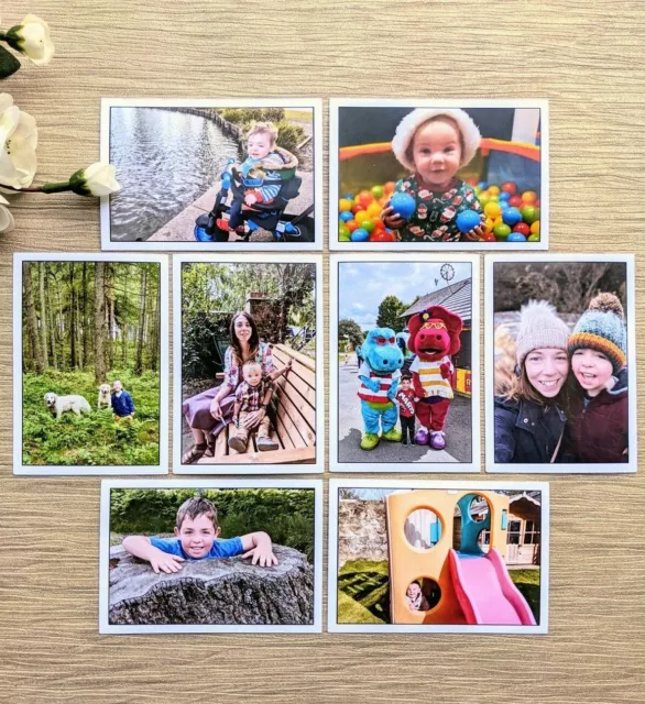 Photo Fridge Magnets, Personalised Fridge Tiles, Mum Birthday Gift, Mummy Nana