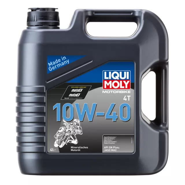 Liqui Moly Motorbike 4T 10W-40 Motoröl 4-Liter - Art.Nr. 3046