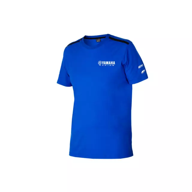 YAMAHA T-shirt uomo T-shirt Paddock Blue Essentials manica corta originale