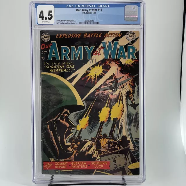 Our Army at War #11 CGC 4.5 (DC, 1953)