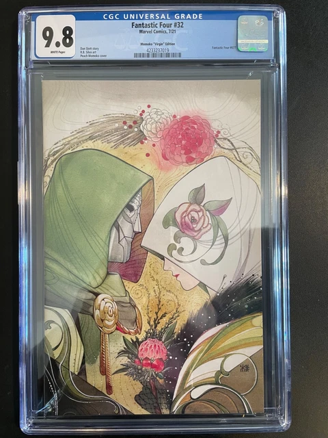 FANTASTIC FOUR #32 CGC 9.8 **1:100 Peach Momoko VIRGIN VARIANT** HTF RARE!! NM