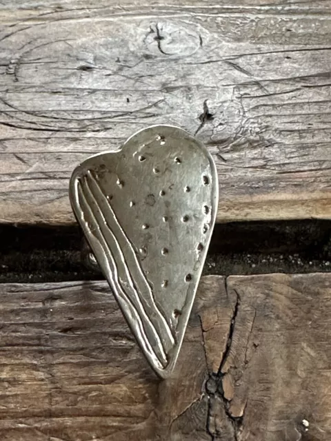 Hillestad  Sterling Silver heart ring Norway Norwegian