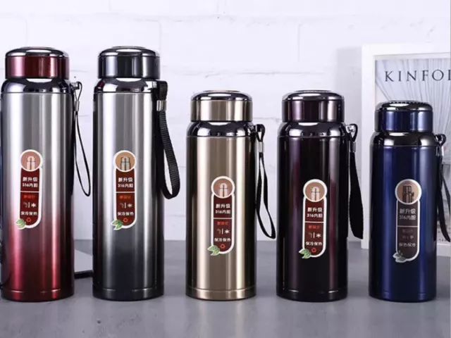 Thermos Flask Vacuum Flask Hot/Cold Water Bottle Thermal Flask Stainless Steel