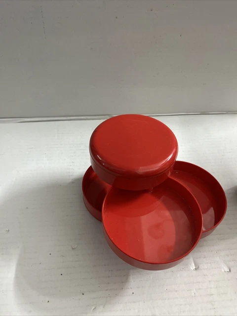 Set Organizer Rexite 900 Multiplor design Rino Pirovano Rosso Come Da Foto