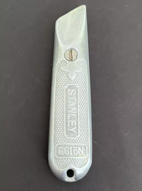 Vintage Stanley No. 199 Fixed Blade Utility Knife Razor Made In USA