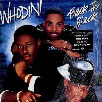 Whodini - Back In Black (LP, Album)