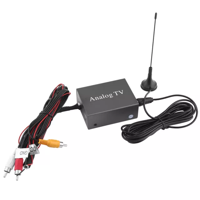 Car Mobile DVD TV Receiver Analog TV Tuner Strong Signal Box W/Remote Control GL
