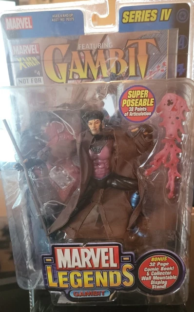Marvel Legends: Series IV: Gambit (2004 Toy Biz Figure) X-Men Sealed New In Box