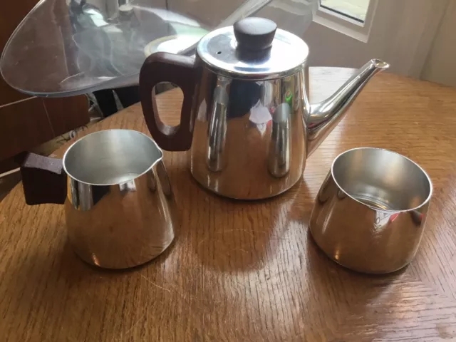 Vintage Sona Stainless Steel Tea Set