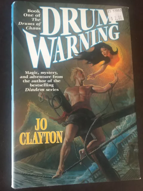 Drum Warning by Jo Clayton 1996 Hardcover Dust Jacket  1st Edition