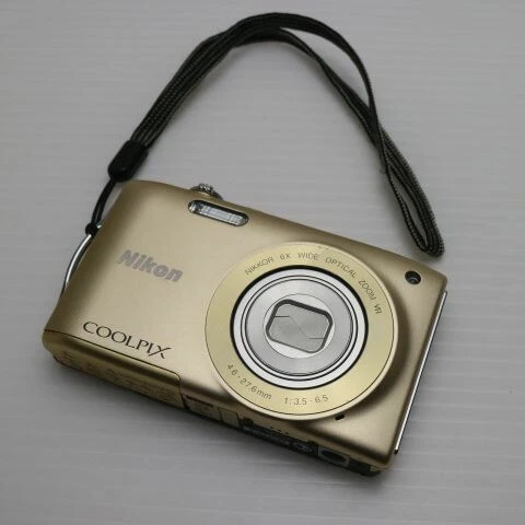 Nikon　COOLPIX S3300 ゴールド Nikon coolpix S3300 デジタルカメラ ゴールド バッテリー付き