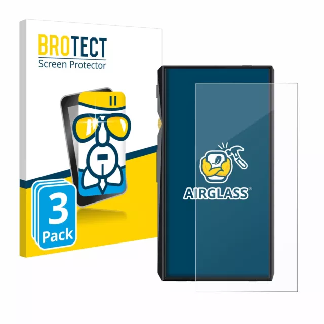 3x Flexible Protection Ecran Verre Film Protecteur pour FiiO M11 Pro Robuste