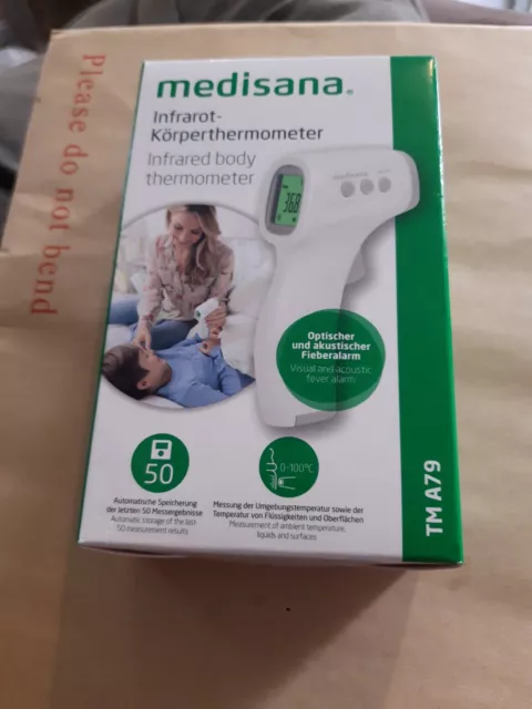 Medisana TM A79 Contactless Infrared Thermometer, Fever Thermometer, Non-Contact