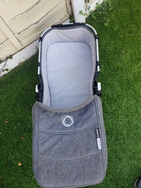 Bugaboo Burro2 Carrycot Gris Mezcla Se Adapta a Burro Burro3 Burro5 Burro2