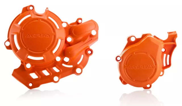 Acerbis X-Power Protections Orange Ktm Exc-F 450 2021 21 2022 22 2