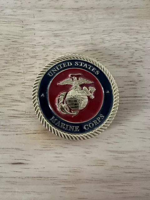 US Marine Corps (USMC) Eagle Globe and Anchor Challenge Coin 1.75"