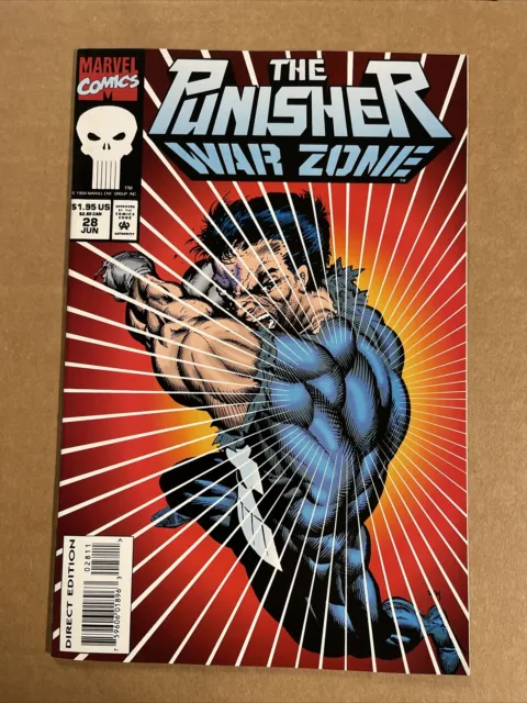 Punisher War Zone #28 First Print Marvel Comics (1994)