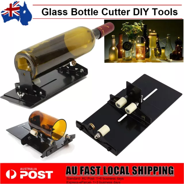 Adjustable Glass Bottle Cutter Kit Stainless Steel Square Round Glass  Bottles Cutting Machine Set Professional DIY Crafting Tool - AliExpress