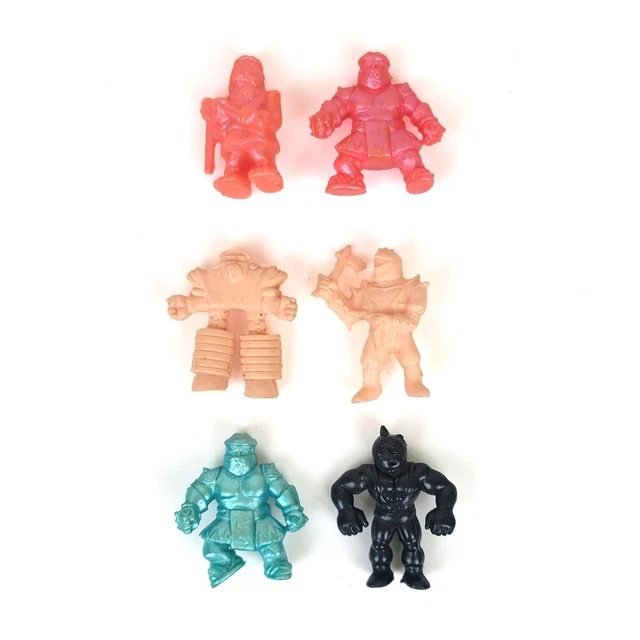 Lot De 6 Figurines Razmoket (Rugrats) Vintage - Années 90, Viacom, Paramount, Kellogg's - Occasion