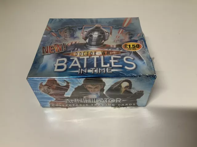 Doctor Who Battles In Time Box Of Packs Annihilator Trading Sealed Cards