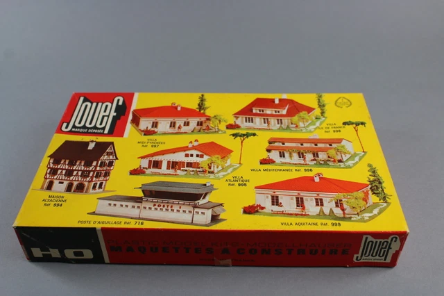 Maquette Jouef 1290 Ho 1:87 - Menuiserie Hangar Carpentry Assemblée (occasion)