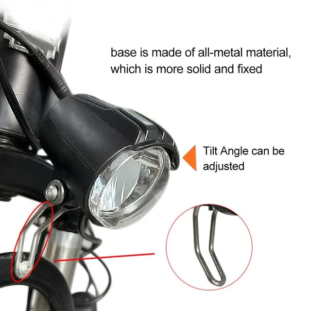 Accessoire de modification de lumière avant vélo lithium booster de puissance