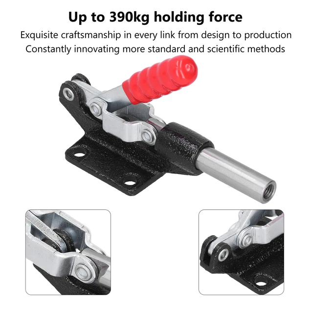 WELDING TOGGLE CLAMP Horizontal Fixture Stroke Push Pull CNC Quick