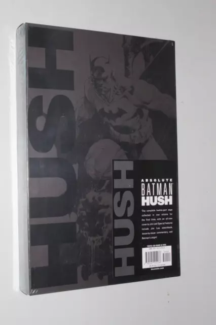 Batman Hush Absolute Edition Hardcover HC Slipcase Jim Lee DC Comics NEW