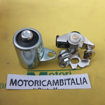 CEV kit Condensatore puntine contatti accensione per Cev per MINARELLI P6 P4 motore 
