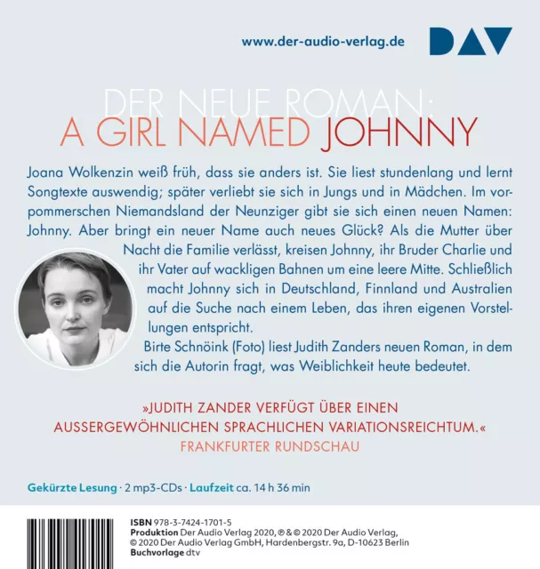 Johnny Ohneland, 2 Audio-CD, 2 MP3 | Judith Zander | 2020 | deutsch 2