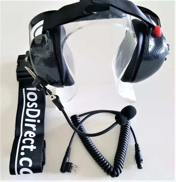 Racing Headset Pro 50 Carbon X Series  Motorola Cord Free Belt