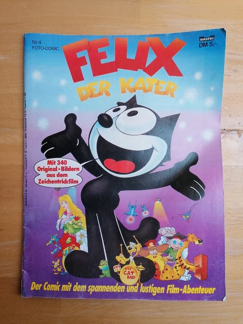 Felix Der Kater Foto Comic Nr 4 Bastei Film Abenteuer Bastei 1989 Amerikanisch