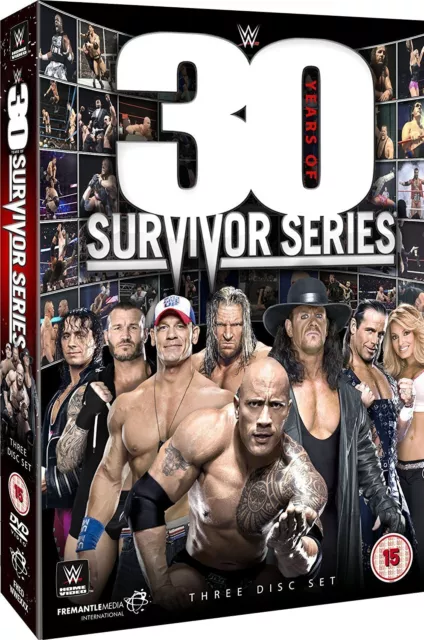 WWE: WWE 30 Years of Survivor Series (DVD) Undertaker Dwayne The Rock Johnson