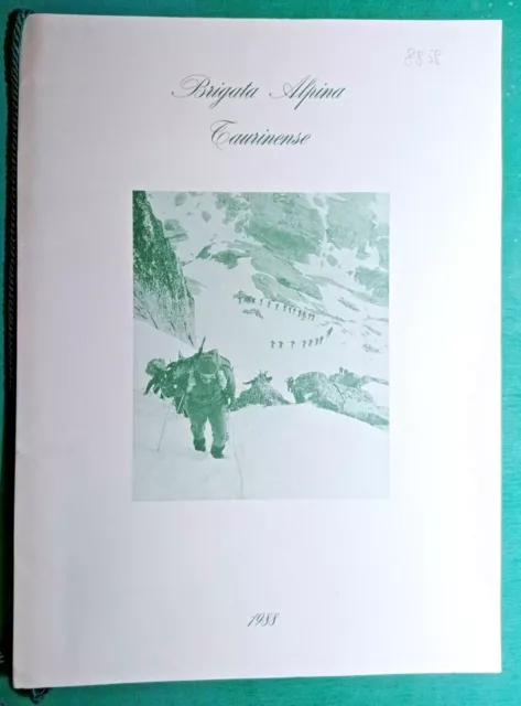 Calendario Brigata Alpina Taurinense  Del 1988-Rif.8858