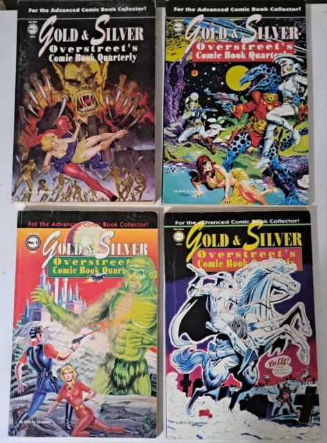 Comic Book Marketplace 1994 No's 3 -  4 - 5 - 6 - Silver and Golden Age books