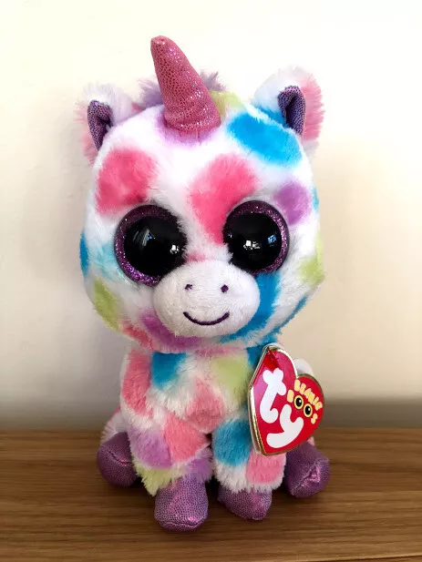 Ty Wishful The Unicorn Beanie Boos Brand New With Tags 15Cm Boo Red Tag
