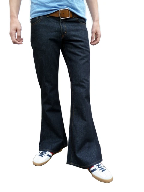 Mens Denim Bell Bottoms Flares Jeans Flared Beatles Hippie Vtg 60S 70S  Indie New £37.99 - Picclick Uk