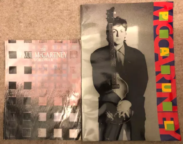 The Paul McCartney World Tour 1989/90 - Tour Programme & Poster Souvenir Book