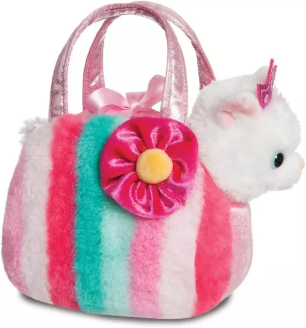 Aurora, 61433, Fancy Pal Princess Kitty with Multi-coloured Stripes, Soft...