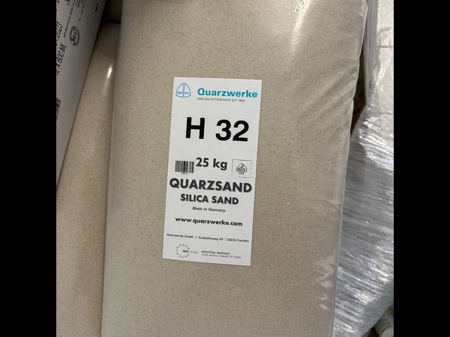 3000kg Quarzsand 0,3 bis 0,8mm