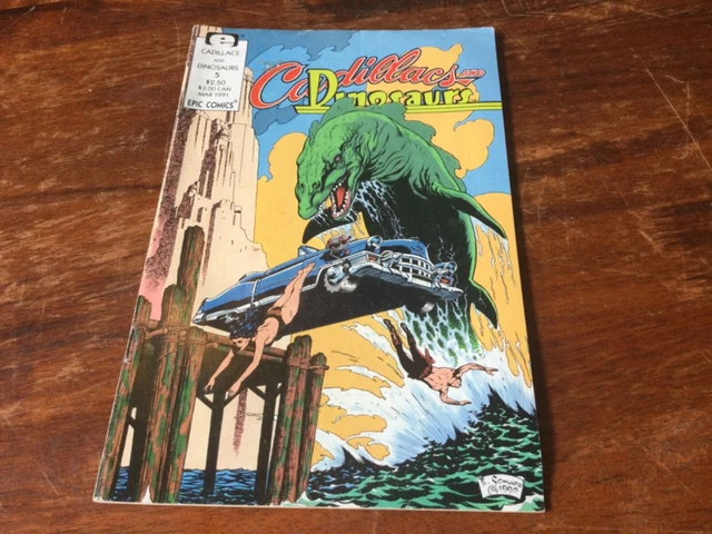CADILLACS AND DINOSAURS epic comic issue 5 $20.00 - PicClick AU