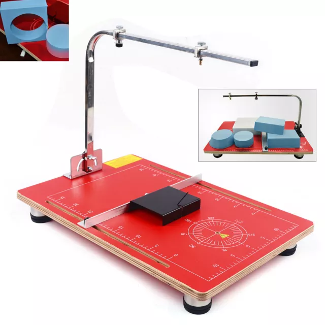 DOMINOX Foam Cutter Hot Wire Cutter Electric Tabletop Working Table Machine